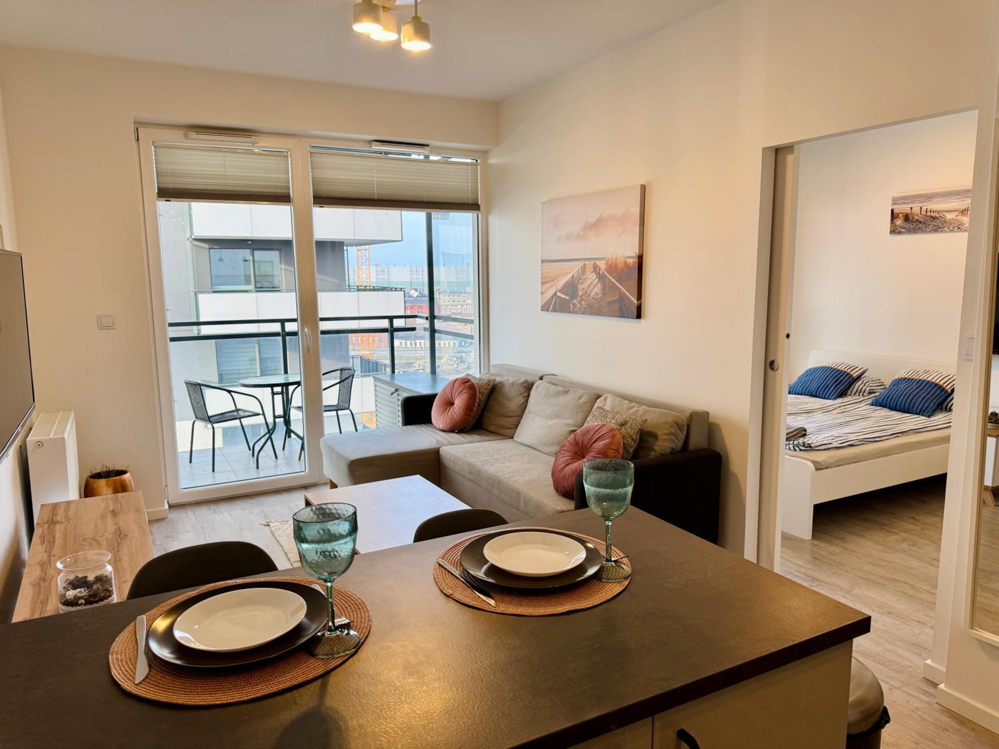 Via Apartments Gdansk Center Екстер'єр фото